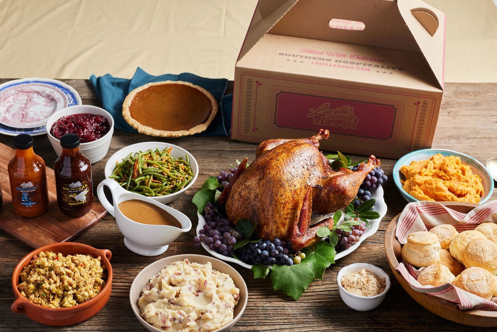 Celebrate Thanksgiving with Lucille’s Smokehouse Bar-B-Que